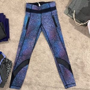 LULULEMON galaxy leggings size 2